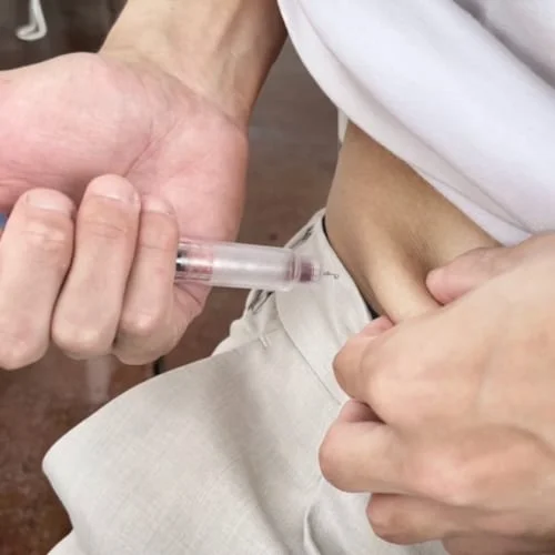 インスリン注射は「毎回けっこう痛い。子どもで頑張っている子とか凄いです」