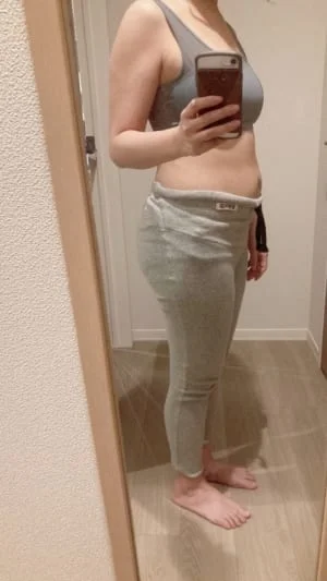 ダイエット前のおかゆさん。いつも頭の片隅に「痩せたい」という思いがあるまま過ごしてきたそう。