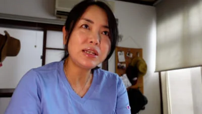 ダイエット開始当時のMAKIさん。もともとお酒も食べることが大好きだったそう