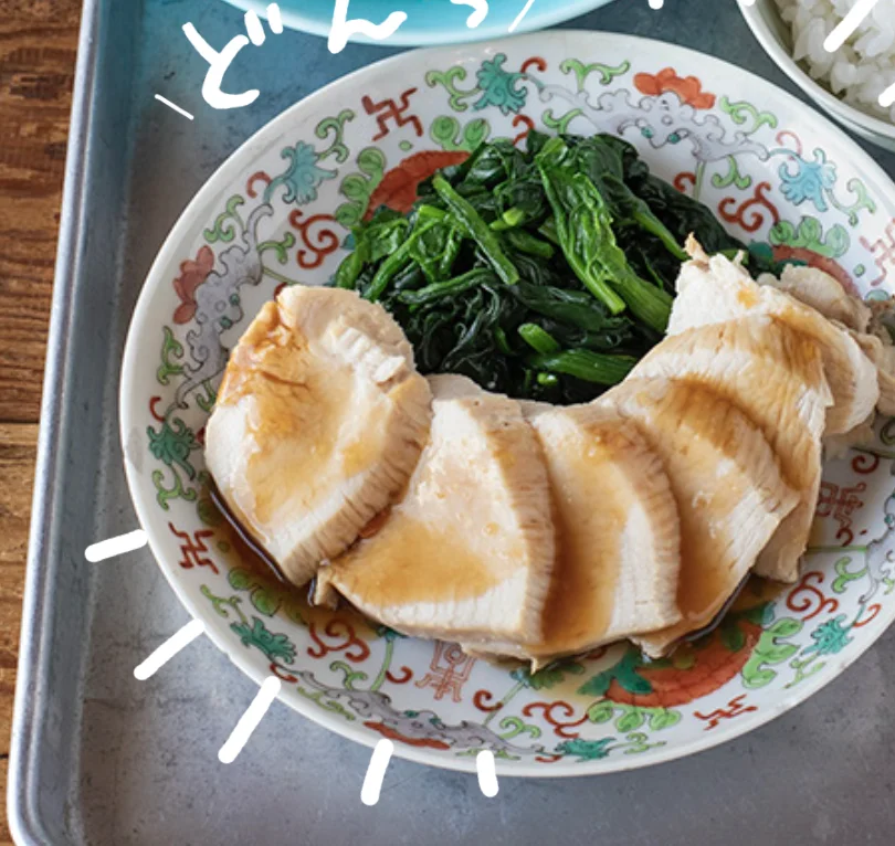 レンジで鶏チャーシュー