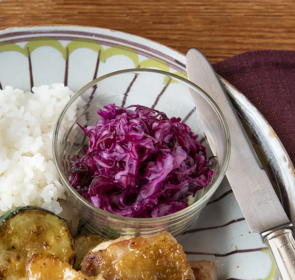 紫キャベツのラペ