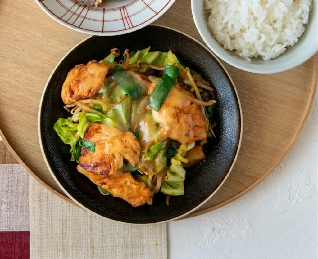 鶏ささみと野菜のタッカルビ